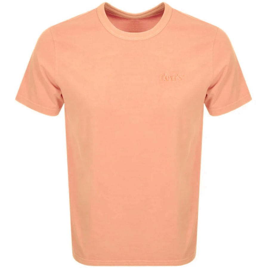 Alternative Image for ProductLevis Original Crew Neck Logo T Shirt Pink1